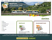 Tablet Screenshot of mobilcard.info